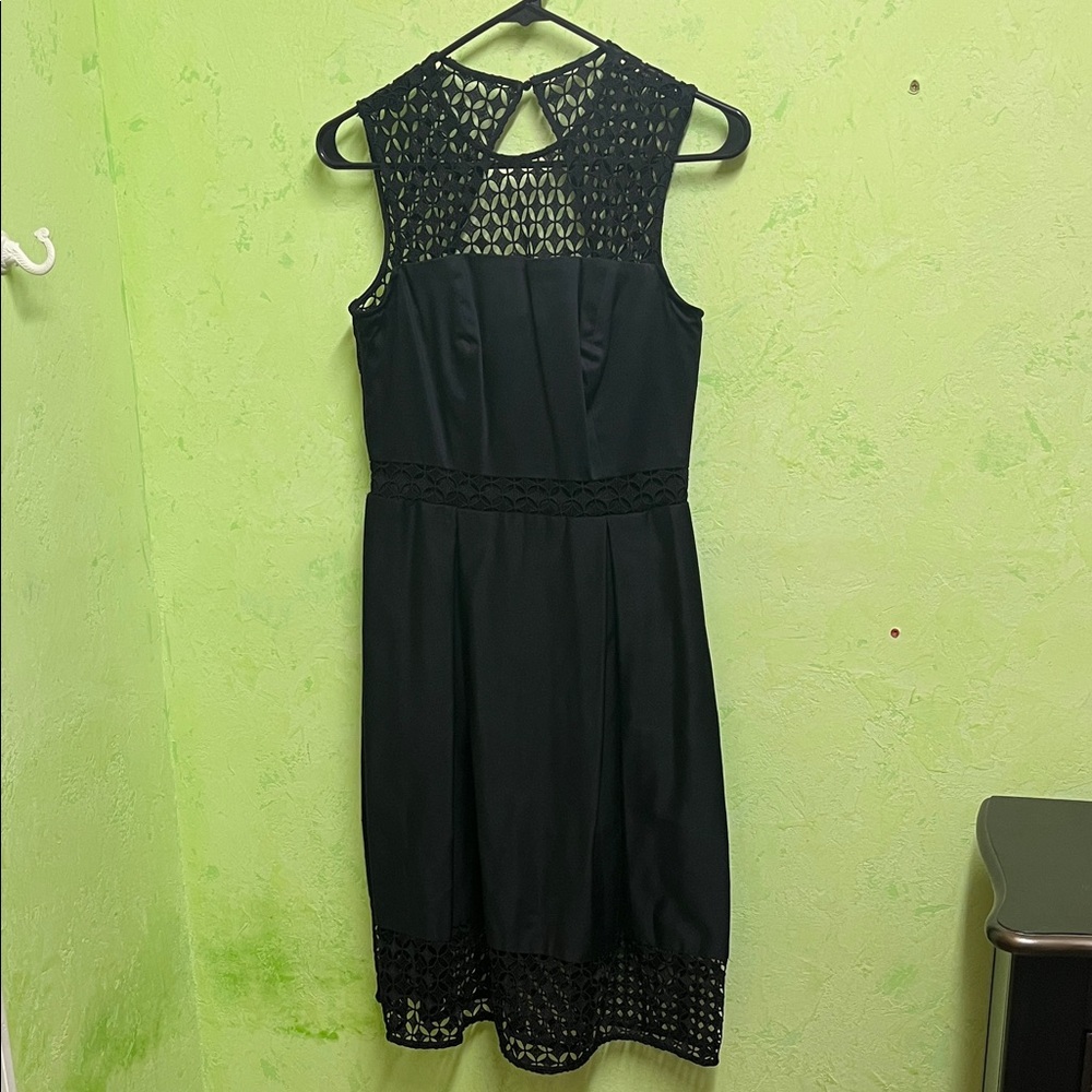 Calvin Klein Black Boat Neck Dress Cocktail Event